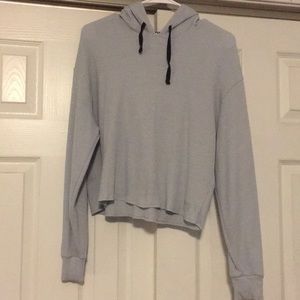 Victoria’s Secret pink crop hoodie XS